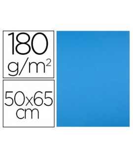 Cartulina liderpapel 50x65 cm 180g/m2 azul