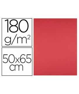 Cartulina liderpapel 50x65 cm 180g/m2 rojo