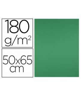 Cartulina liderpapel 50x65 cm verde navidad 180 gr unidad