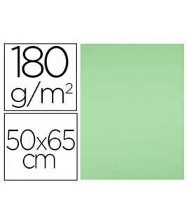 Cartulina liderpapel 50x65 cm verde pistacho 180 gr unidad