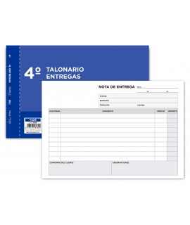 Talonario liderpapel facturas cuarto original t117 sin i.v.a