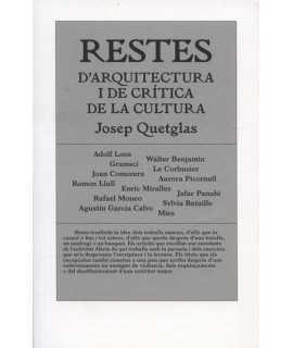 Restes d'Arquitectura i de Crítica de la Cultura