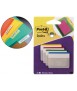 Banderitas separadoras rigidas dispensador 4 colores post-it index 686f-1 grandes 24 banderitas