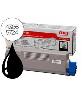 Toner oki c5850/5950/mc560 negro -8000pag- type c11