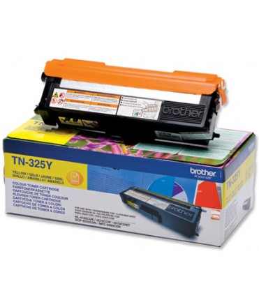 Toner brother tn-325y amarillo -3,500pag- hl-4140cn hl-4150cdn hl-4570cdw dcp-9055cdn dcp-9270cdw