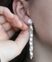 Pendientes Clemens A, plata