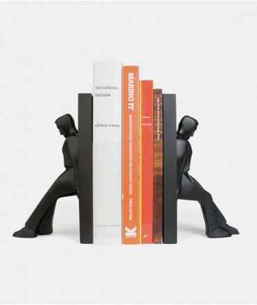 Suport per a llibres Leaning Men, 2 u. 