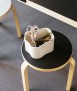 Tamboret Stool 60, negre