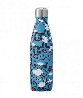 Botella S'Well Azure Leopard, 500ml.