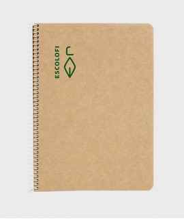 Libreta Escolofi reciclada A4, cuadriculada