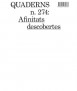 Quaderns N.274: Afinitats descobertes