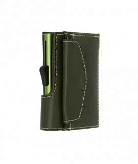 Cartera C-Secure, verde oliva