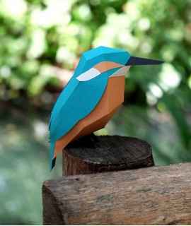 Ocell de paper - Alcedo Atthis