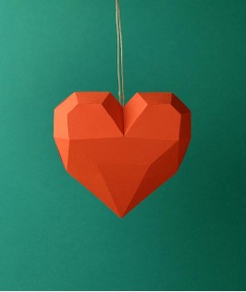 Corazón de paper - Corigami