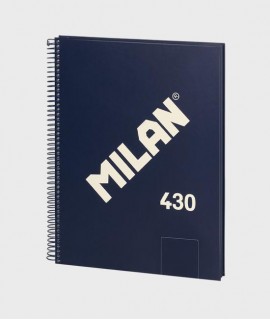 Libreta Milan 430, A4. Azul