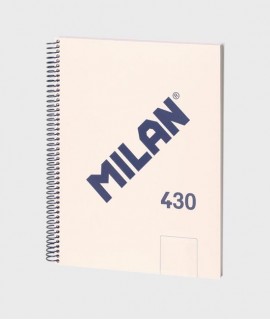 Libreta Milan 430, A4. Beige