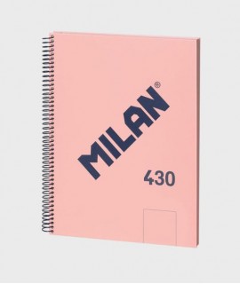 Llibreta Milan 430, A4. Rosa