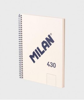 Libreta Milan 430, A5. Beige