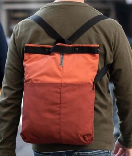 Mochila Urbanauta U10 mini, naranja y teja