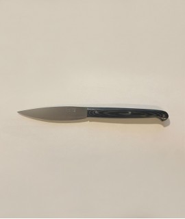 Cuchillo de mesa estilizado, negro