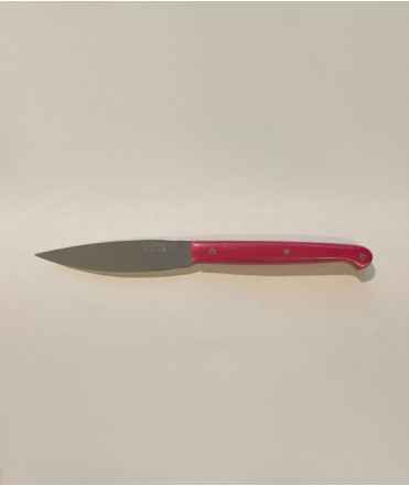 Cuchillo de mesa estilizado, rojo