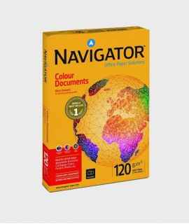 Papel Navigator, DIN A4, 120 g. 250 hojas.