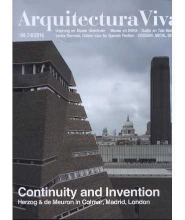 Arquitectura Viva n.186 Continuity and Invention